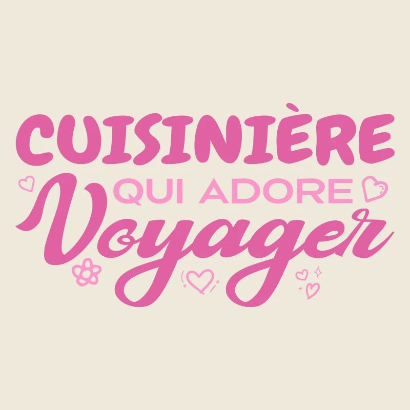 Cuisinière globe-trotteuse passionnée de voyages