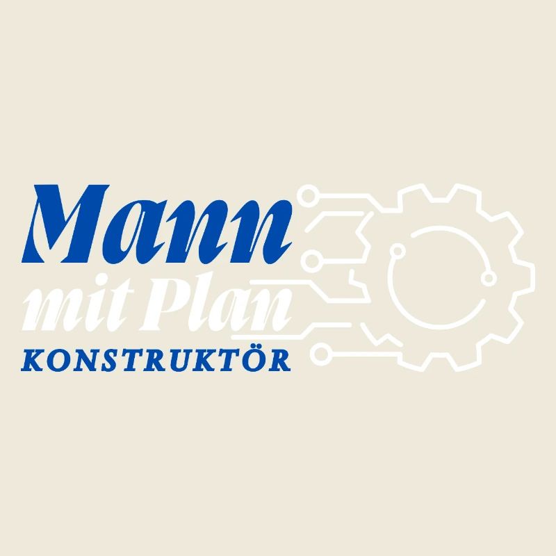 Mann mit Plan - Konstruktör, Konstrukteur