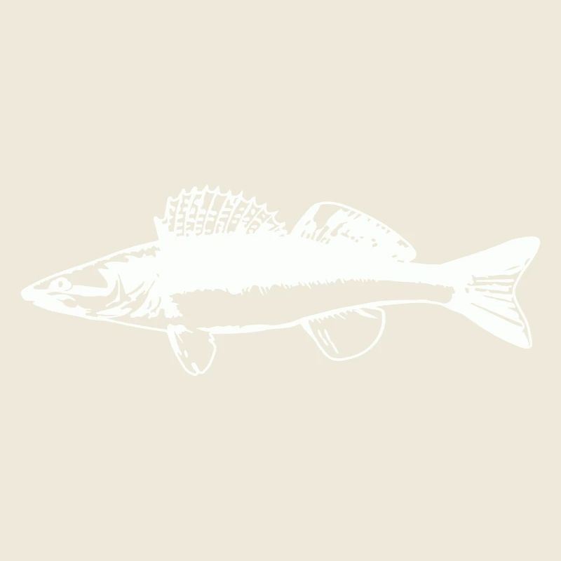 Poisson avec mouvement de l’eau