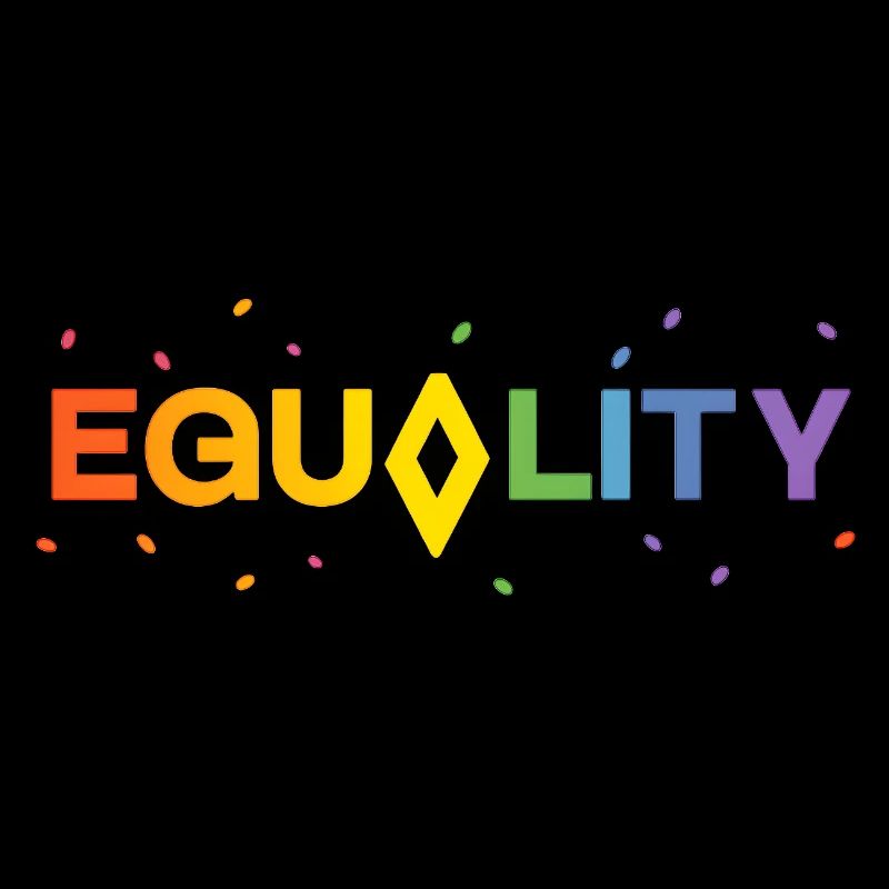Equality – Colorful Statement for Diversity & Respect