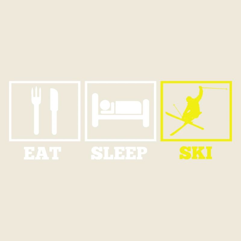eat sleep SKI