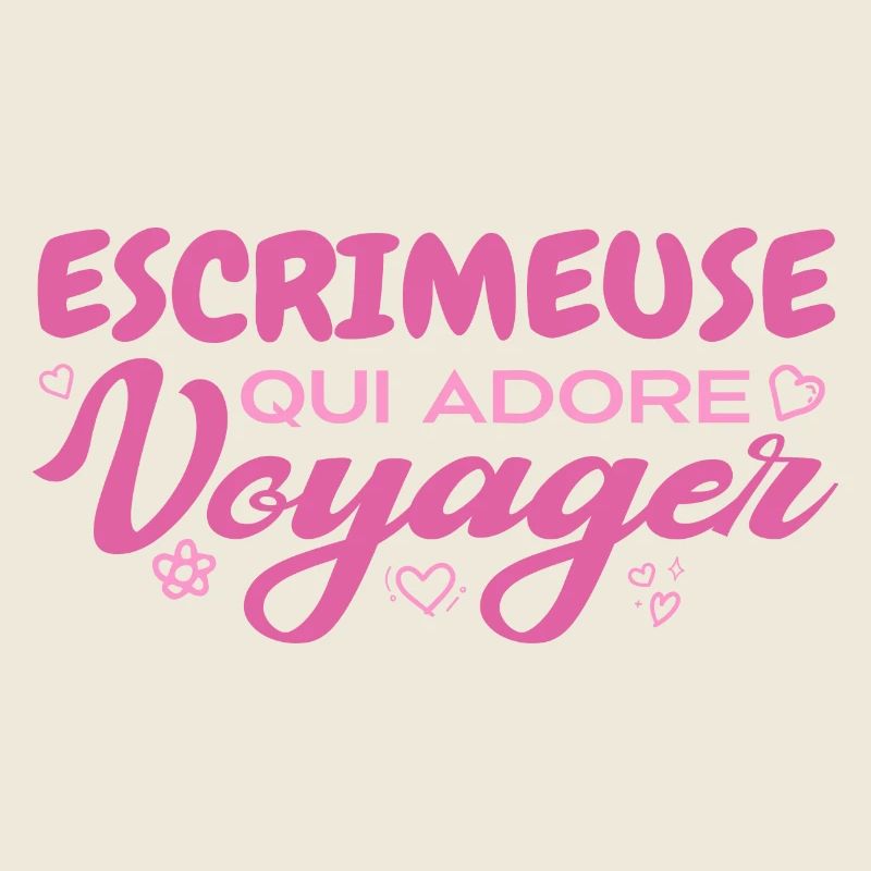Escrimeuse globe-trotteuse passionnée de voyages