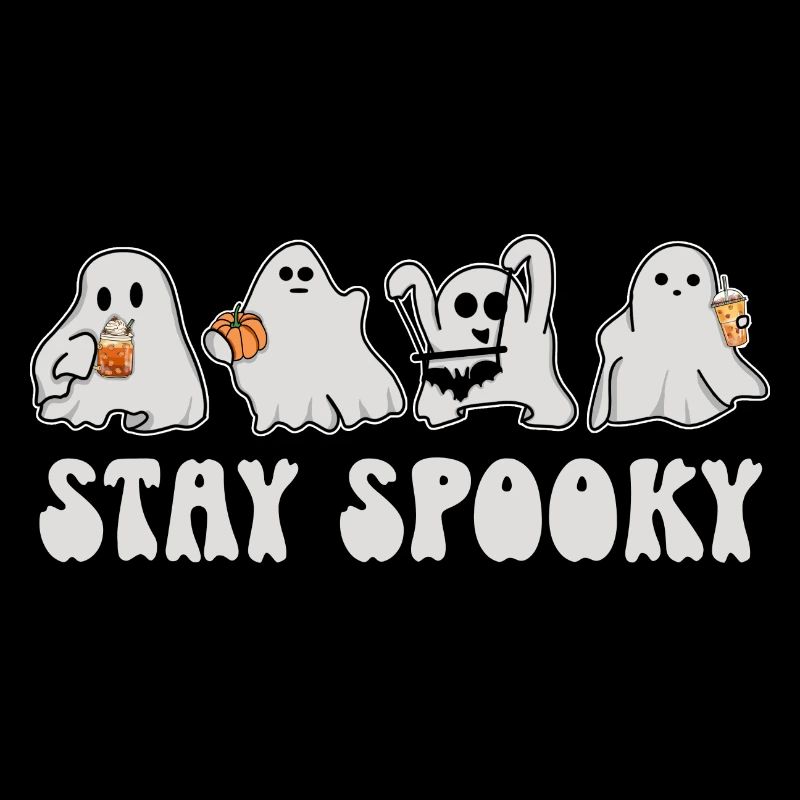 Ghosts Halloween - Stay Spooky