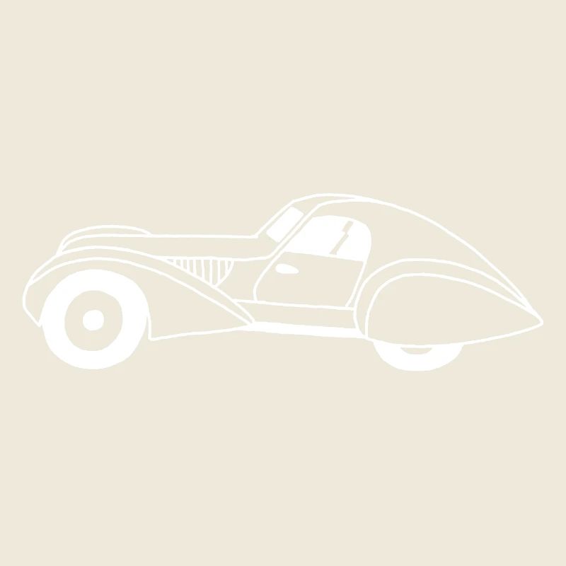 Weißes Auto und Wassertropfen