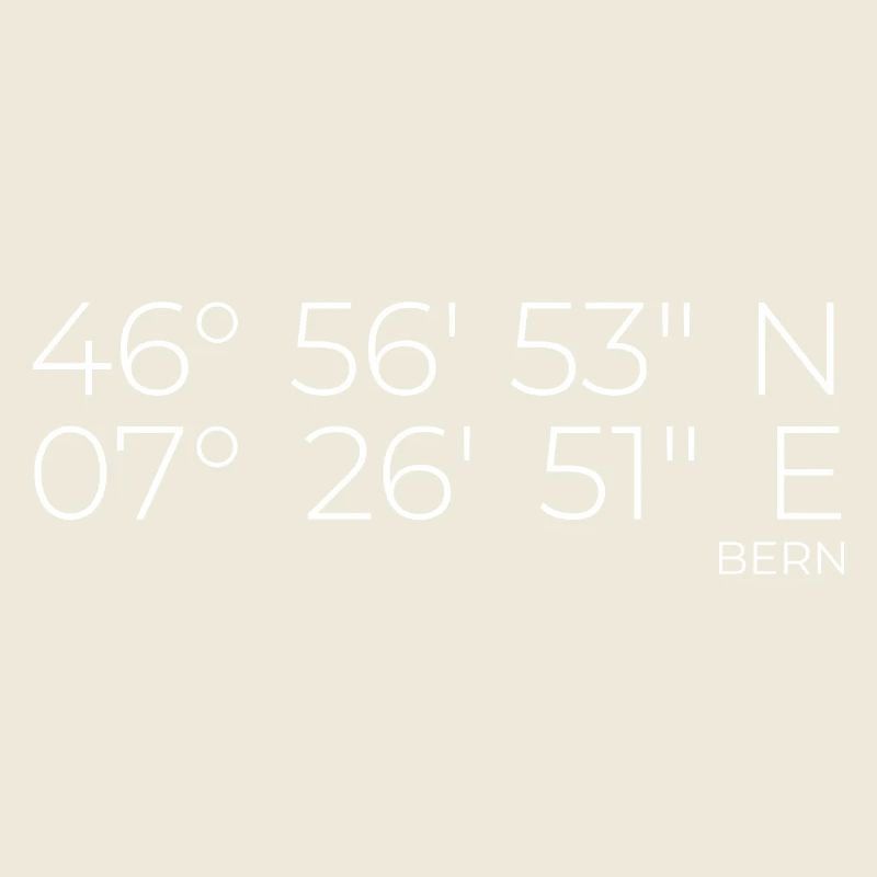 Coordinates Bern