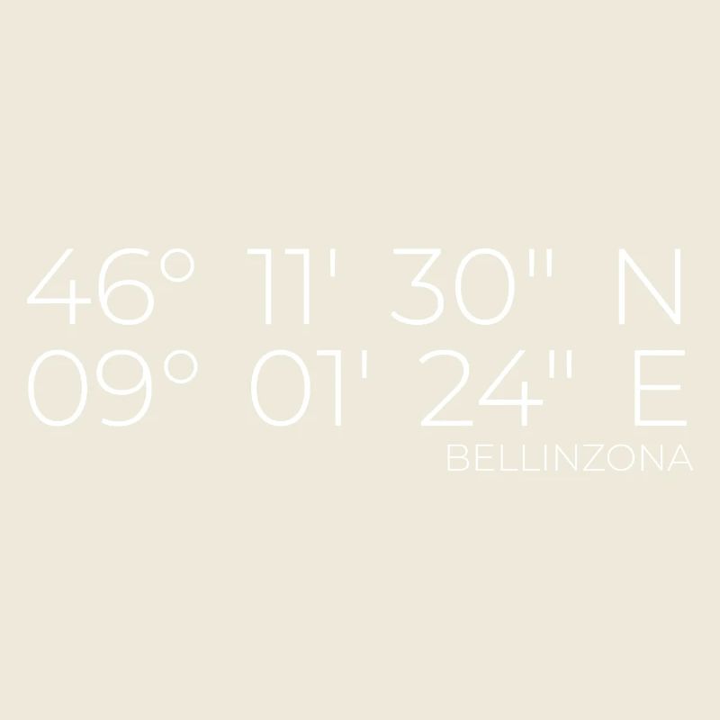 coordinates Bellinzona