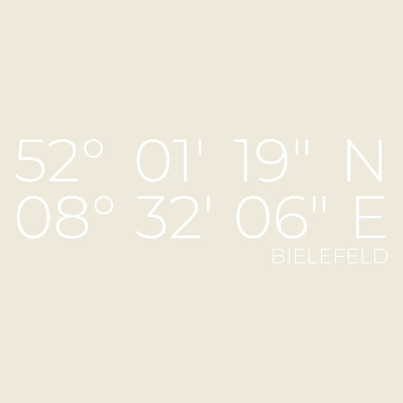 Coordinates Bielefeld