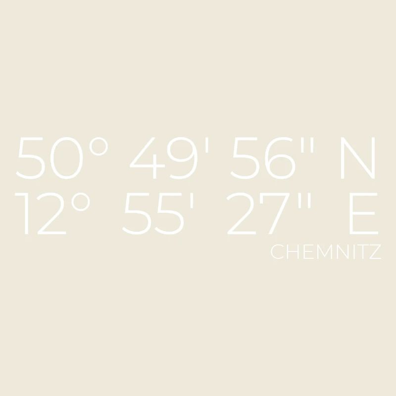 Coordonnées Chemnitz