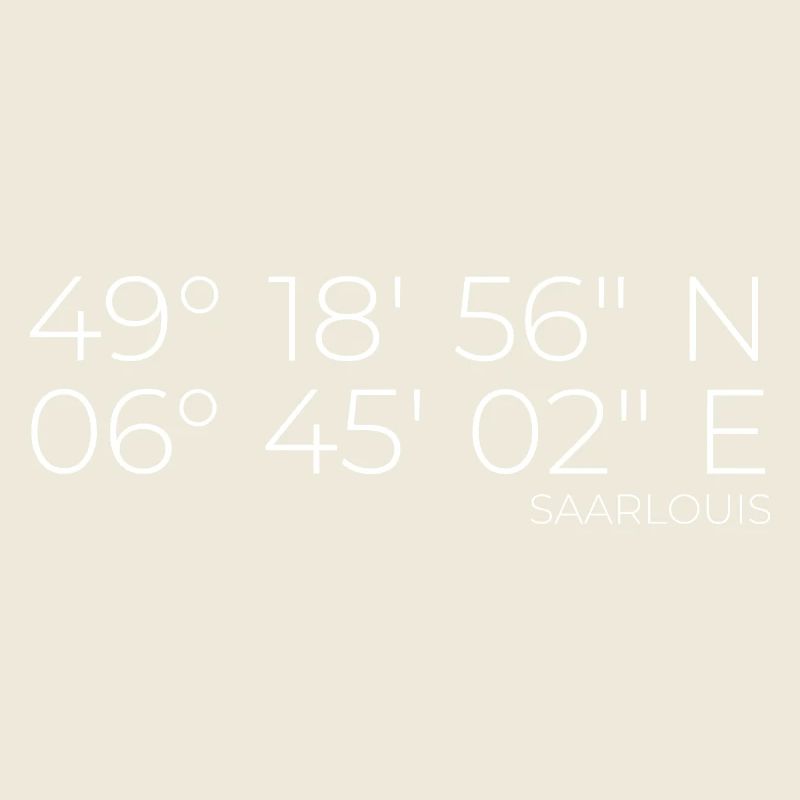 Coordinates Saarlouis