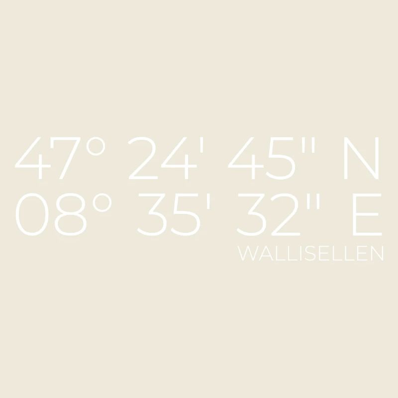 Coordonnées Wallisellen, Suisse