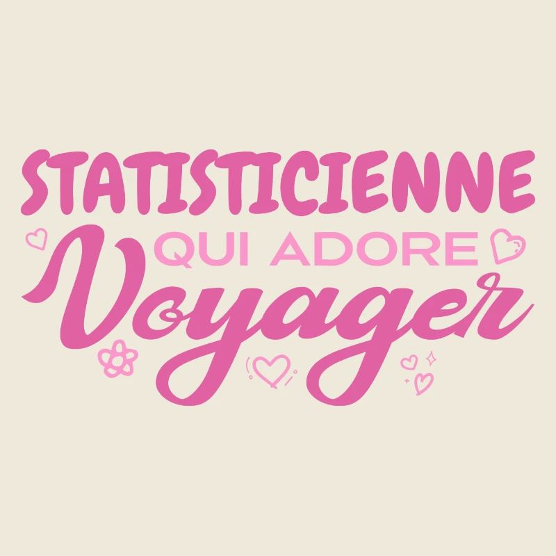 Statisticienne globe-trotteuse passionnée voyages