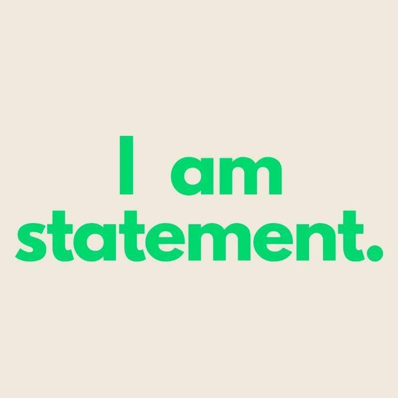 statement txt green