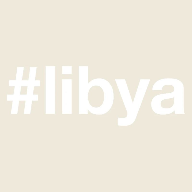 LIBYA Hashtag Libyen