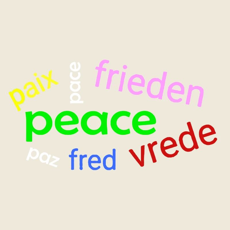 Frieden Wortwolke