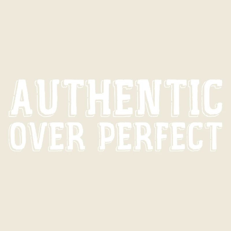 Authentic rather than perfect