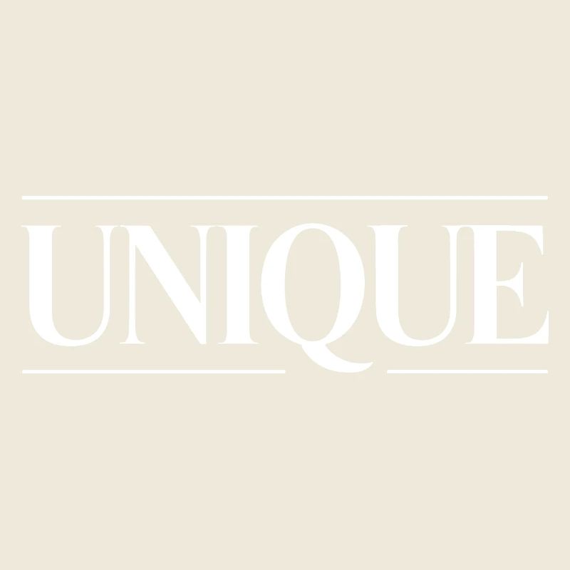 unique unique unique self-worth unique