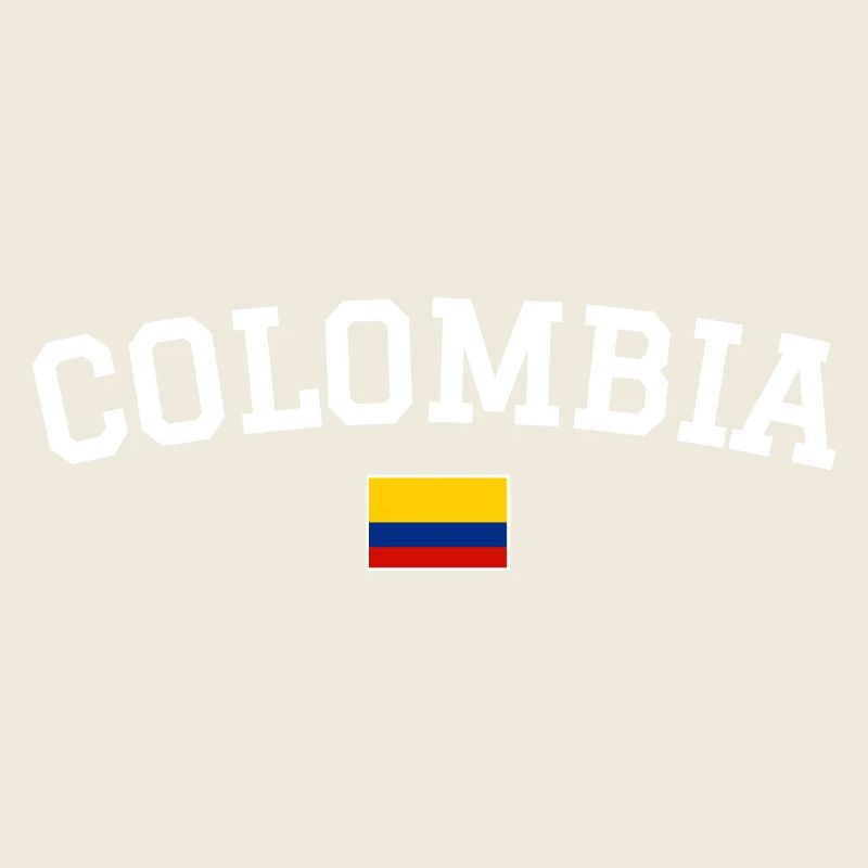 Drapeau de la Colombie Blanc