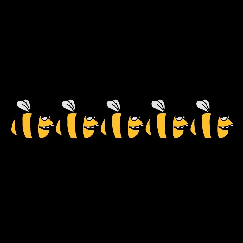 Funny fat bees