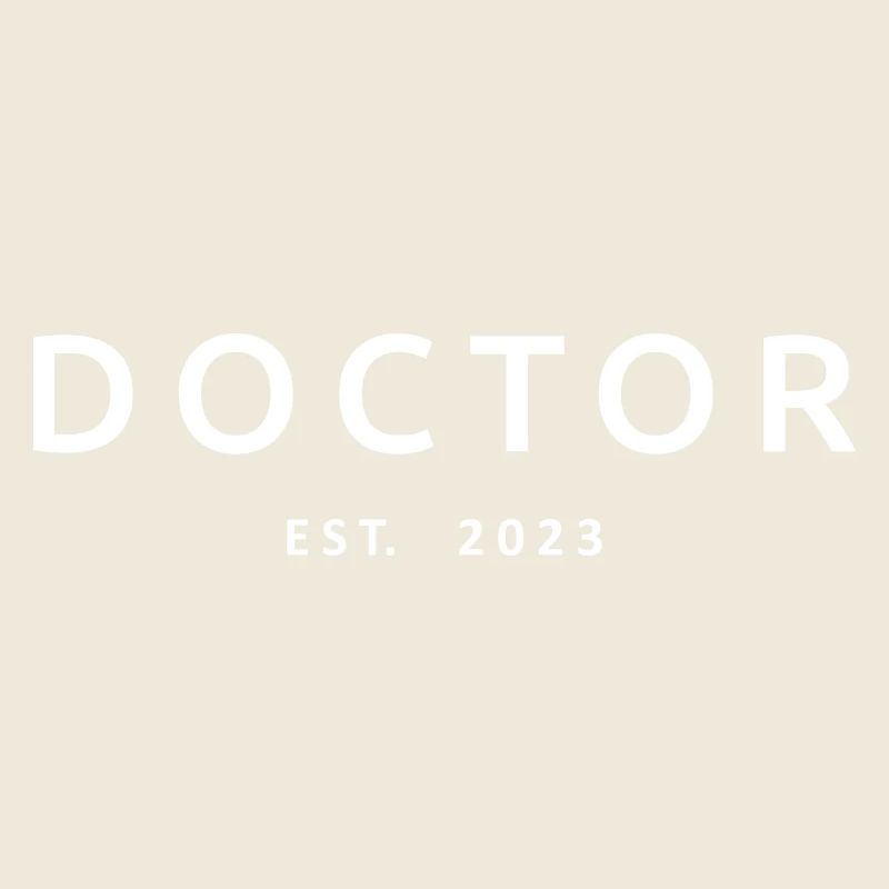 Doktor Est. 2023 Graduate Doctor Student Geschenk