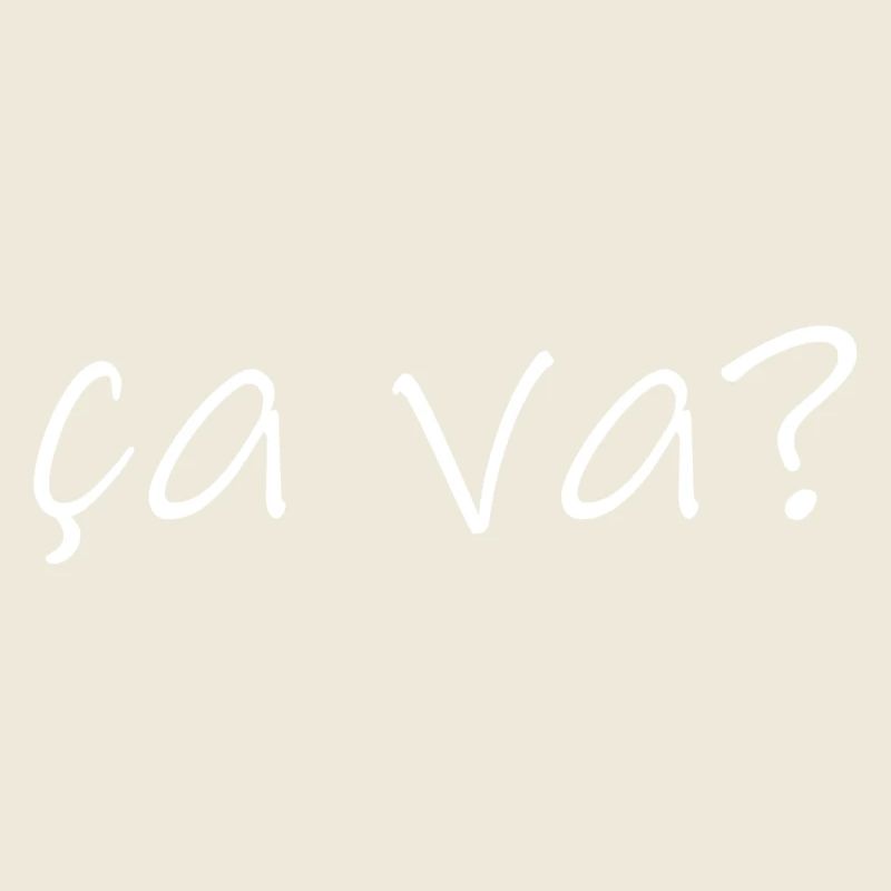 Ça Va – Design d’expression française décontracté