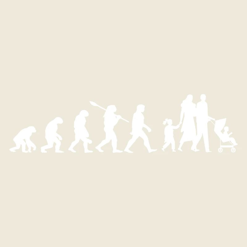 Évolution Famille - Cadeau D'anniversaire Famille