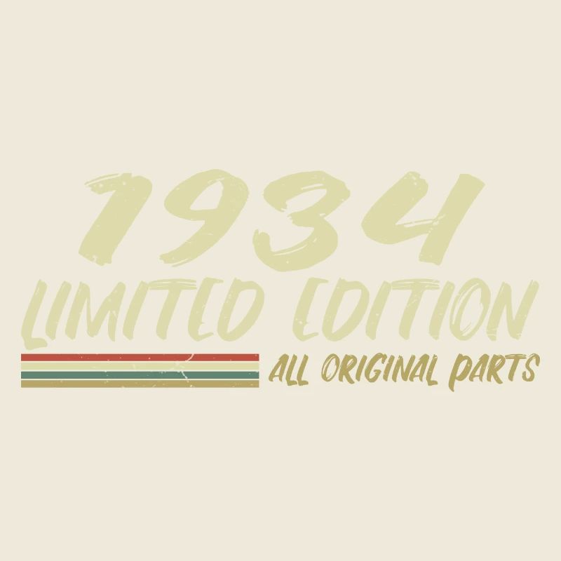 1934 Geburtstagsgeschenkidee 1934