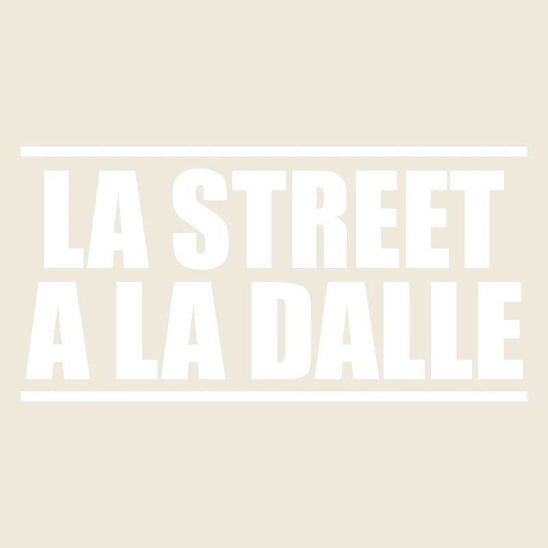 Die Straße hat die Platte