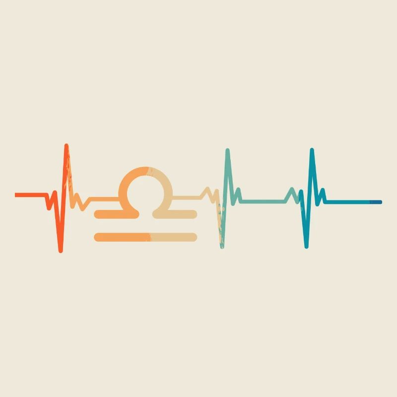 Libra Star Sign Heartbeat