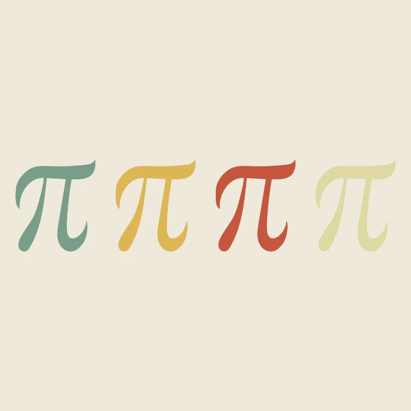 Pi rétro vintage