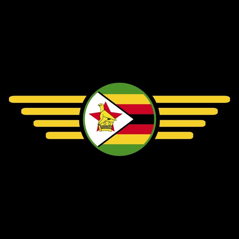 J’aime le Zimbabwe, T-shirt design de style élégance