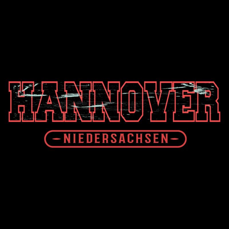 Hannover Niedersachsen Outline