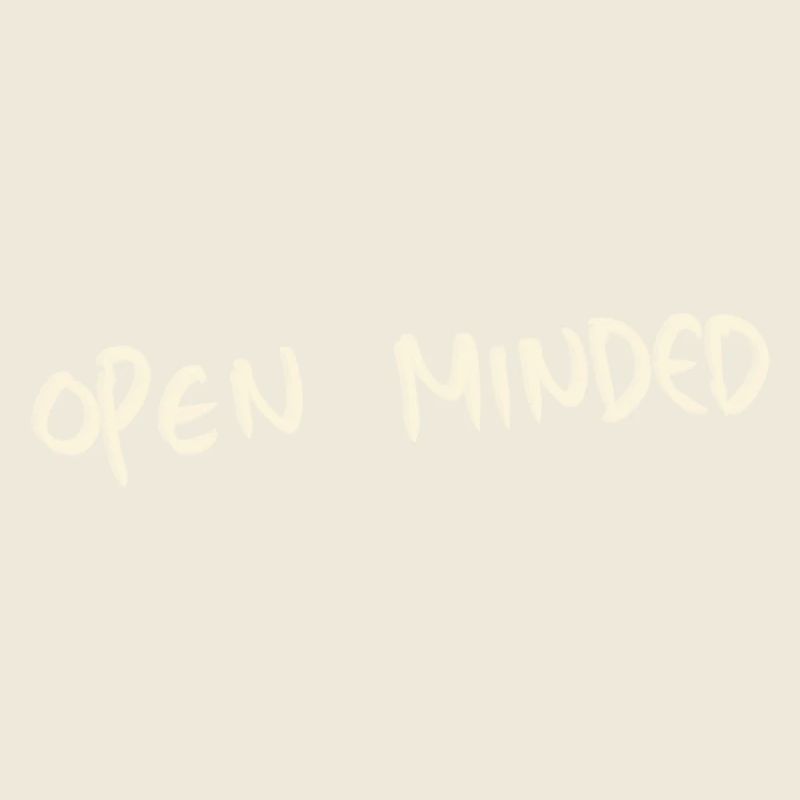 Open minded