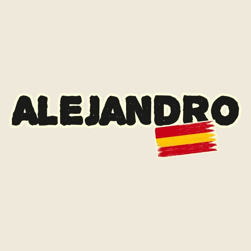 Alejandro spanische Flagge Spanien