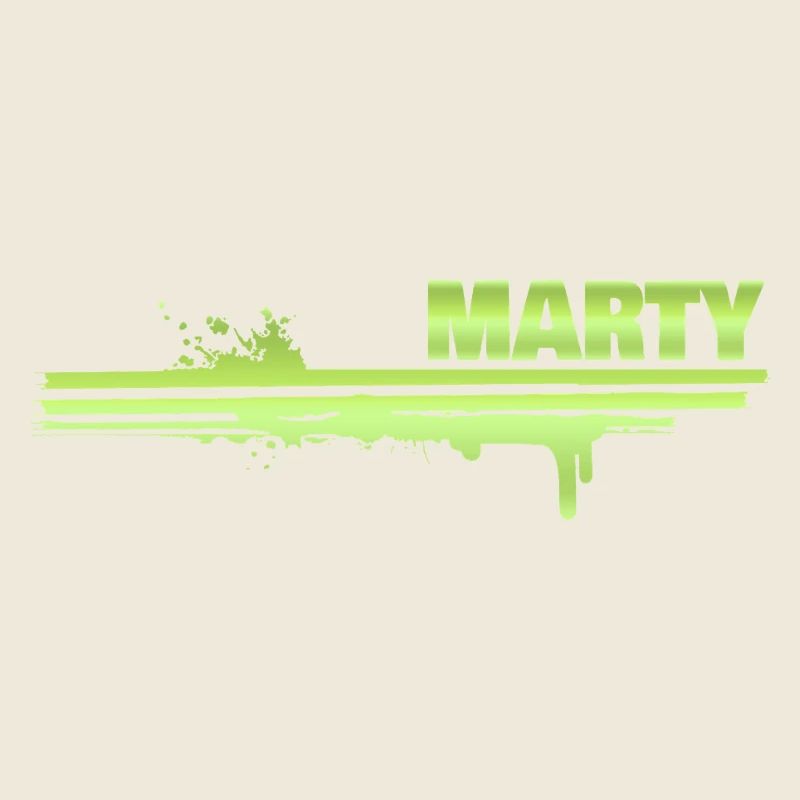 Marty comme une touche de couleur