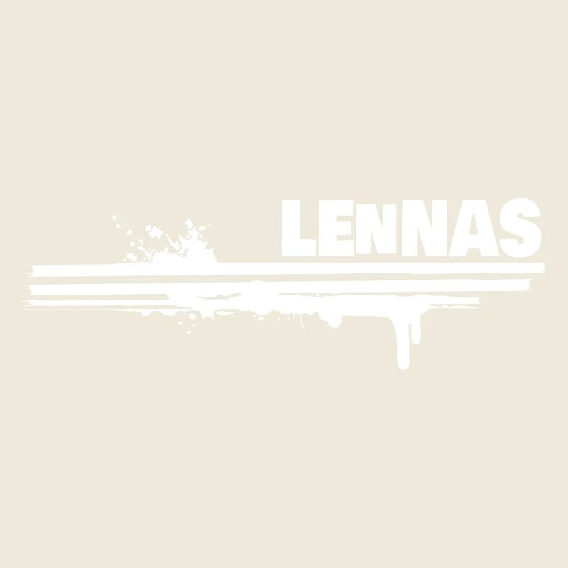 Lennas comme une touche de couleur