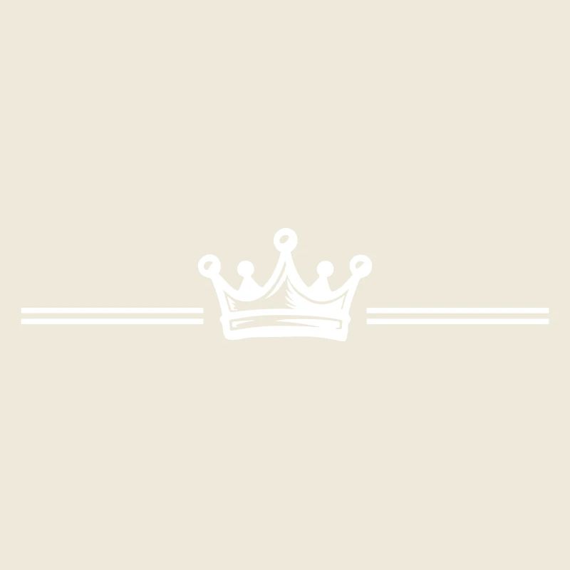 Élément de symbole de couronne