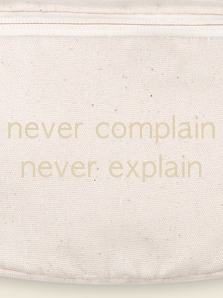 never