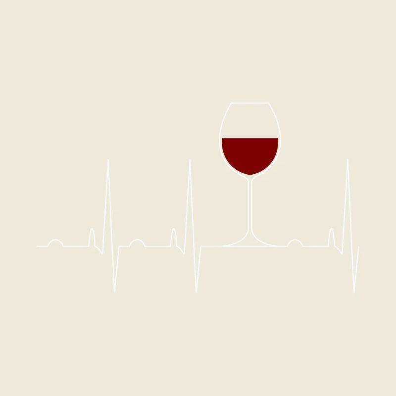 Puls gefülltes Glas