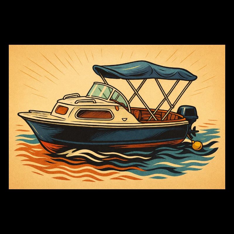 Motorboot Urlaubsfeeling