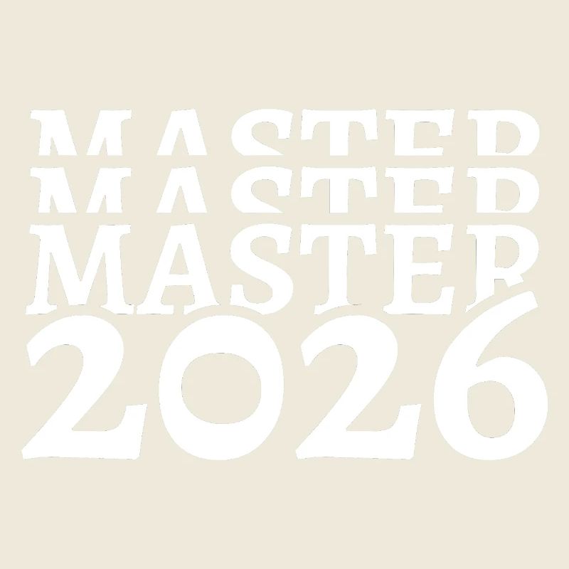 Master 2026 Studies Graduation End of Studies