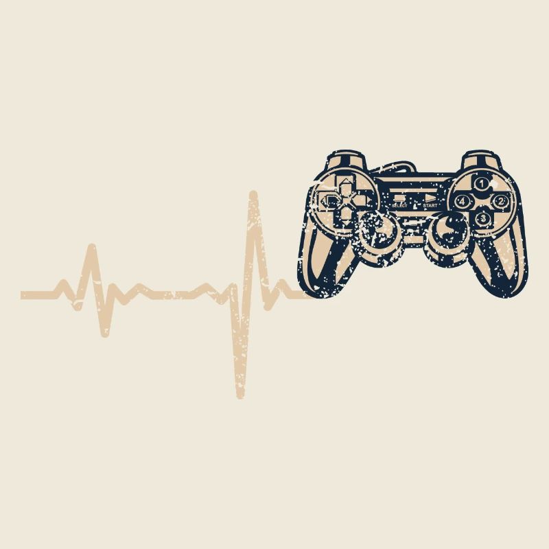 Shirt Gift Heartbeat game console