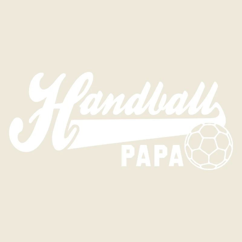 Handball PAPA WHITE