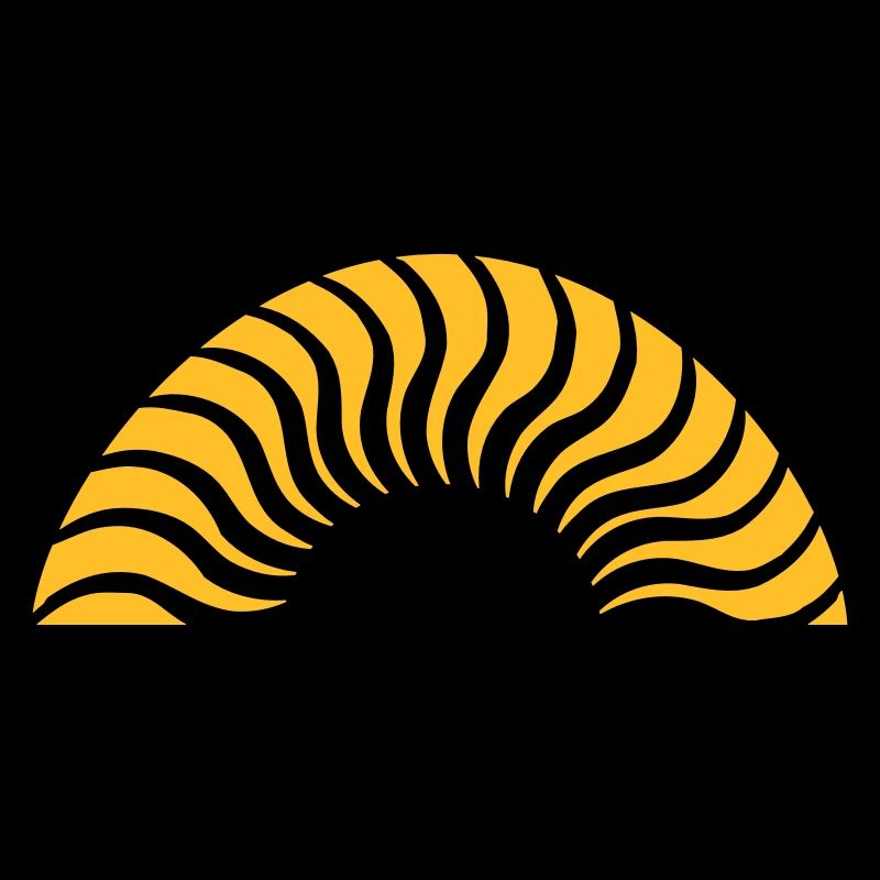Semicircle Sun sunset