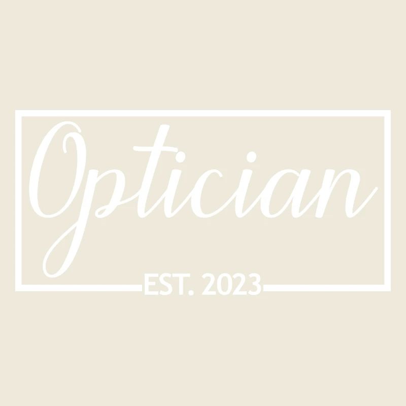 Optiker Est. 2023 Diplom-Optiker-Studentengeschenk