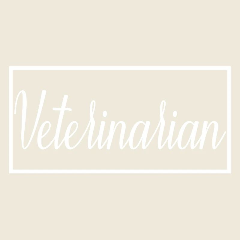 Tierarzt stolzer Veterinärstudent