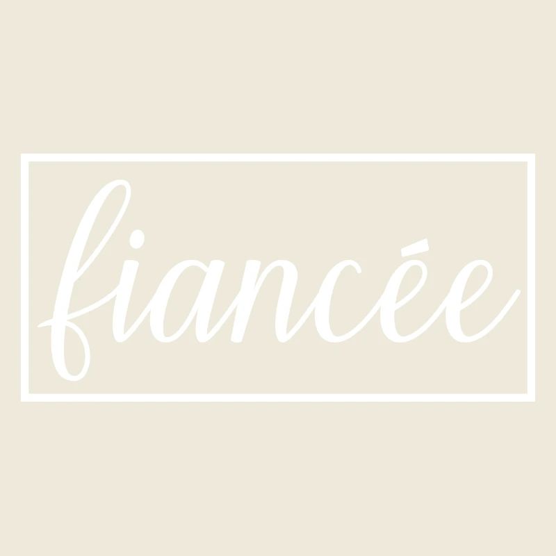 Fiancée Matching Engagement Wedding Honeymoon
