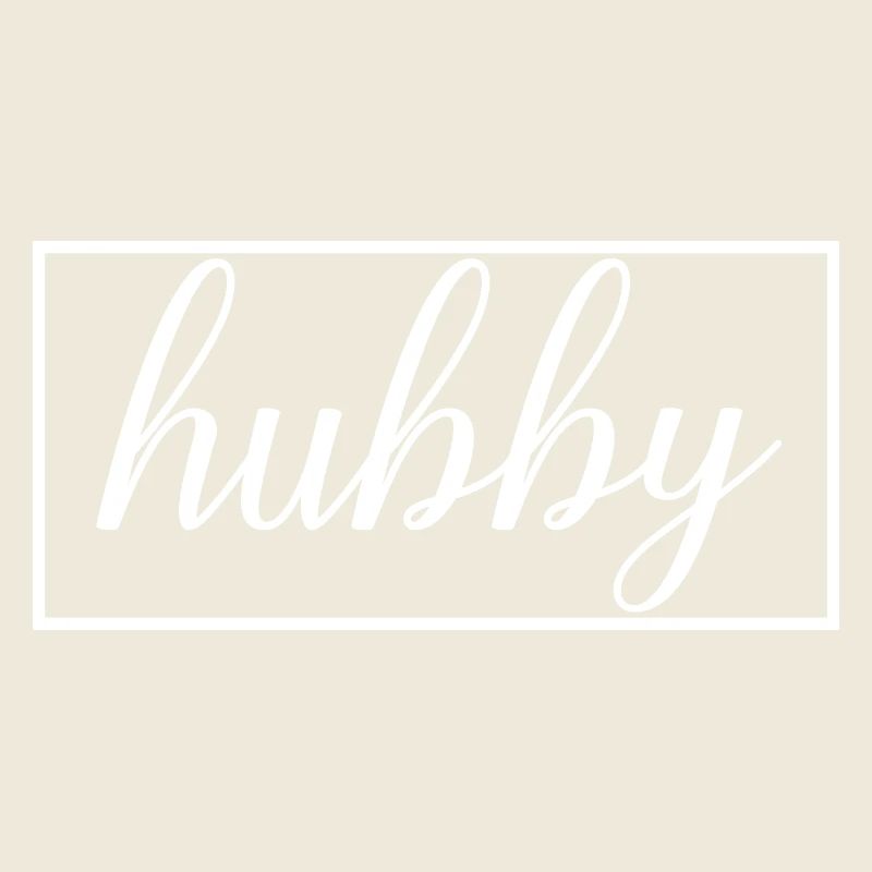 Hubby Matching Engagement Wedding Honeymoon