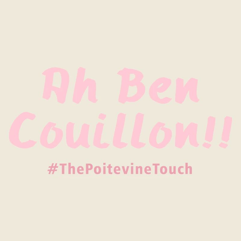 Ha ben couillon !!