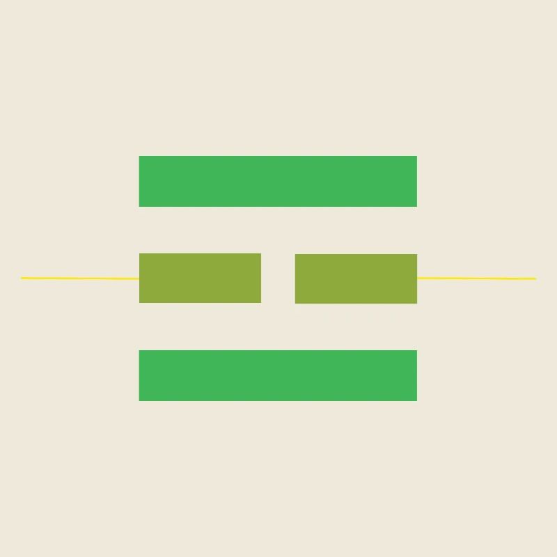 Green Fire minimalistisch, modern und stilvoll