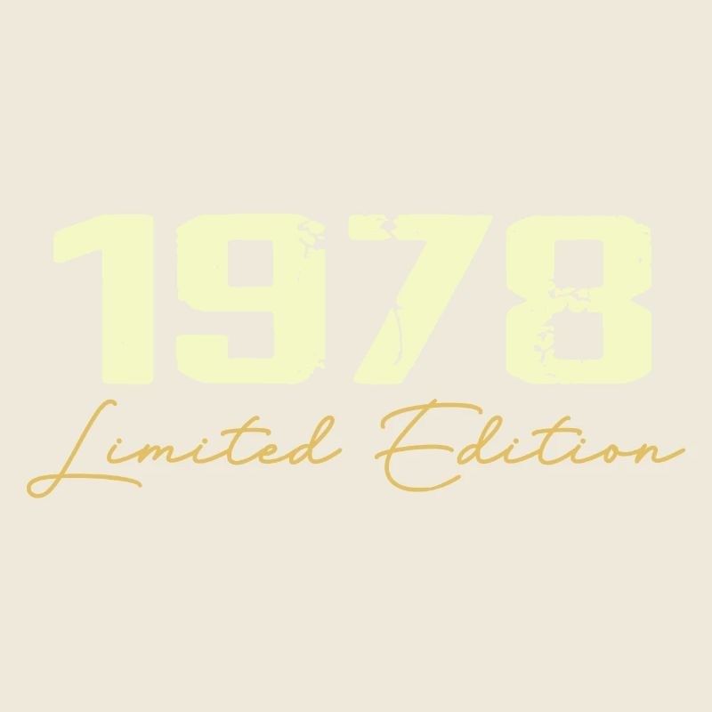1978 Limitierte Auflage - 1978 Geburtstagsgeschenk